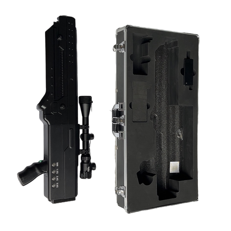  广阳手持便携式枪型低空防御反制四通道A型