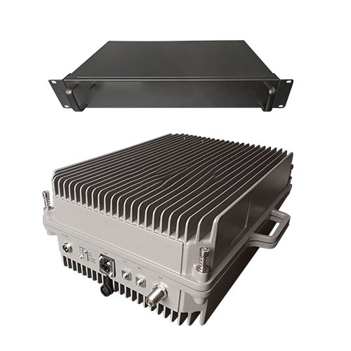  广阳TETRA800数字警用集群数字光纤直放站远近端机